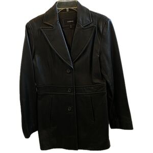 Colebrook | Vintage Women's Genuine Leather Jacket | Black | Size: Small